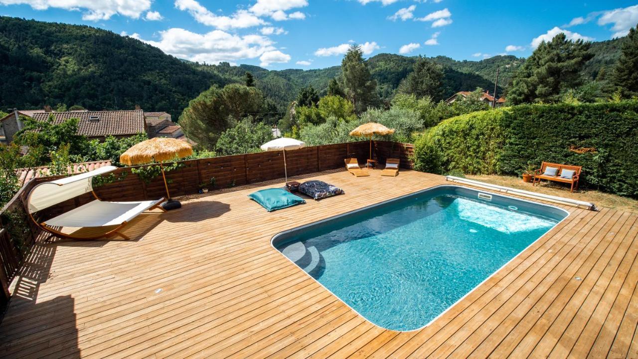 Le Pavillon - Les Lodges De Praly Les Ollières-sur-Eyrieux Екстериор снимка
